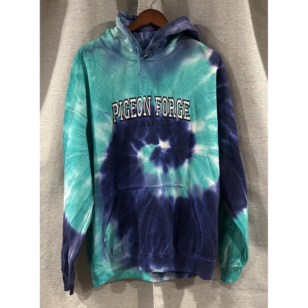 Pigeon Forge Tie Dye Hoodie Made‎ In USA Size XL